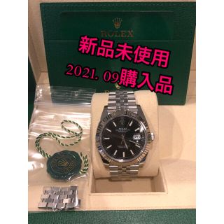 ロレックス(ROLEX)の【新品未使用】デイトジャスト　41 ブラック　ジュビリー　フルーテッド(腕時計(アナログ))