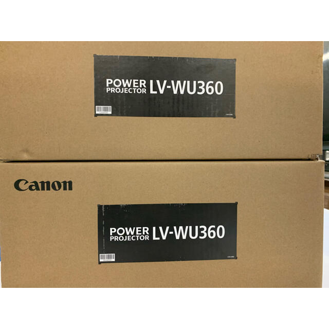 最大12%OFFクーポン Canon - 未yy aoue様専用CANON キャノン　プロジェクター　LV-WU360 プロジェクター