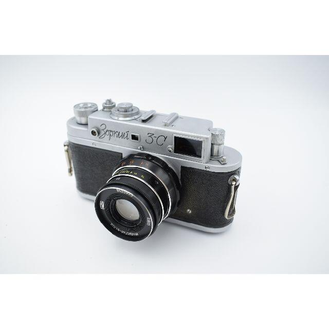 9098 Zorki 3-C + Industar-61 55mm 2.8 フィルムカメラ