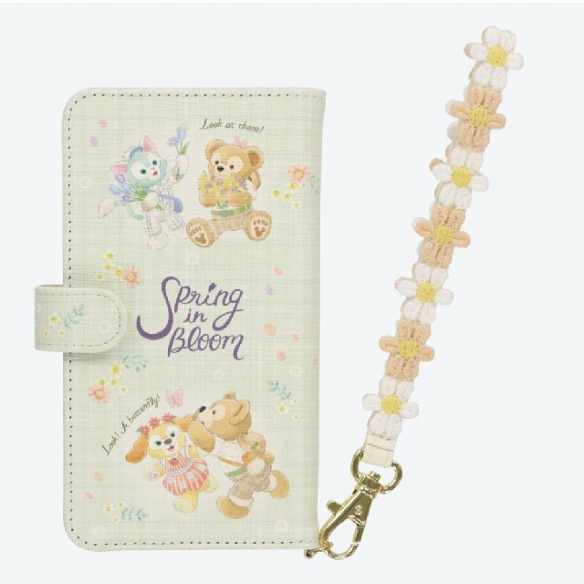 Disney(ディズニー)の【新品】ダッフィー★スプリングインブルーム スマホ/家電/カメラのスマホアクセサリー(モバイルケース/カバー)の商品写真