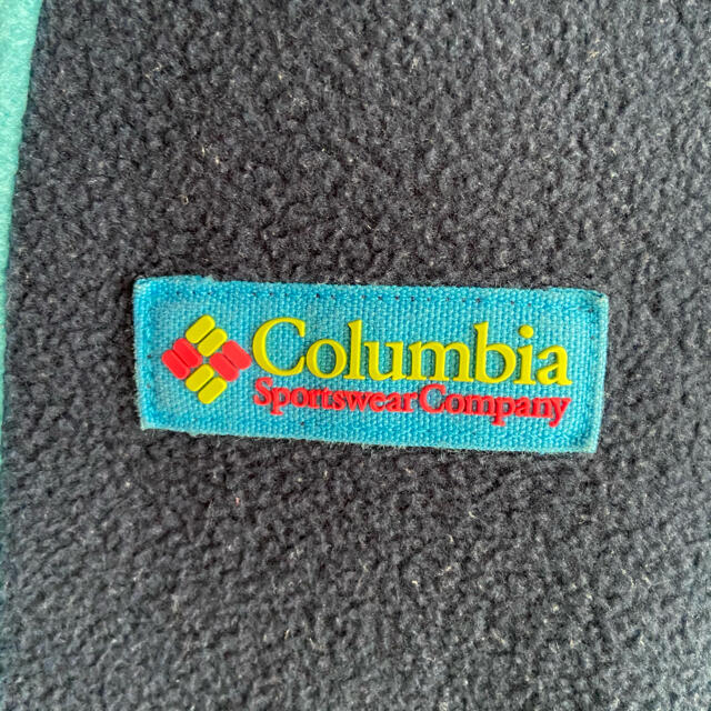 Columbia(コロンビア)の【希少✨】コロンビア　90s 復刻ボアフリース　ハーフジップ　プルオーバーL相当 メンズのトップス(スウェット)の商品写真