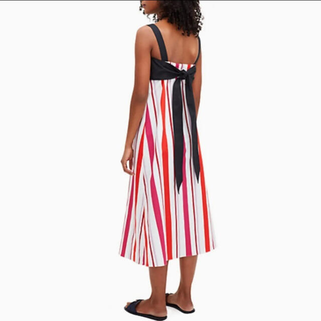kate spade NEW YORK - ケイトスペード ワンピース ストライプの kate spade NEW YORK - ケイトスペード ワンピース ストライプの