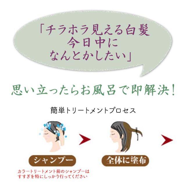 シラガネーゼ　髪染め　ブラウンとブラック一つずつあり コスメ/美容のヘアケア/スタイリング(白髪染め)の商品写真