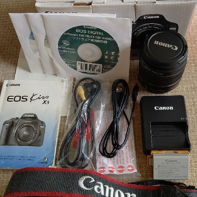 Canon(キヤノン)のキャノン EOS Kiss X3 レンズキット スマホ/家電/カメラのカメラ(デジタル一眼)の商品写真