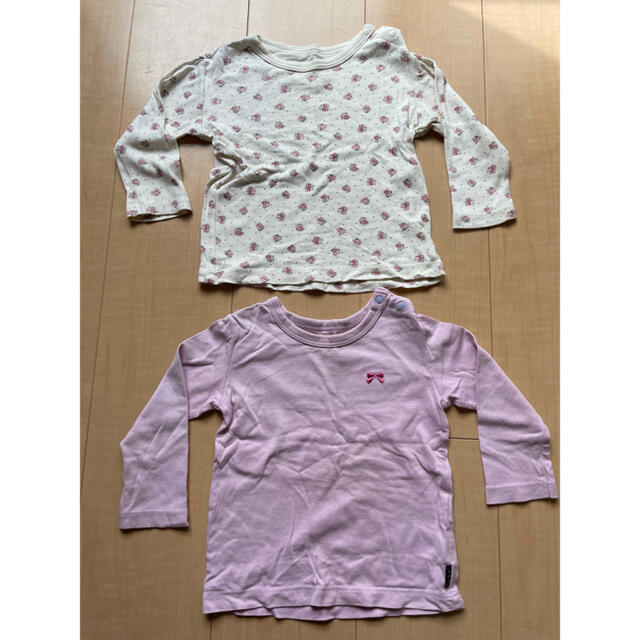 女の子　80 セット売り キッズ/ベビー/マタニティのベビー服(~85cm)(シャツ/カットソー)の商品写真