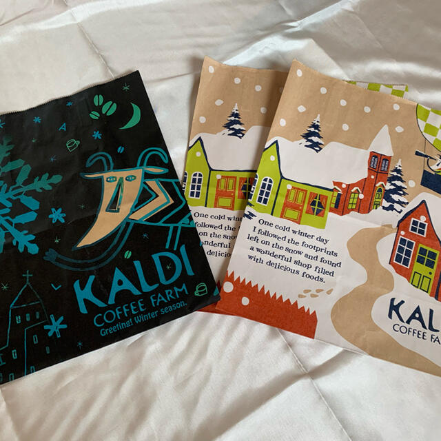 KALDI(カルディ)のKALDI 紙バッグ レディースのバッグ(ショップ袋)の商品写真