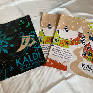 カルディ(KALDI)のKALDI 紙バッグ(ショップ袋)