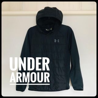 アンダーアーマー(UNDER ARMOUR)の【美品】UNDER ARMOUR(アンダーアーマー)★ライトダウンパーカ黒SM★(パーカー)