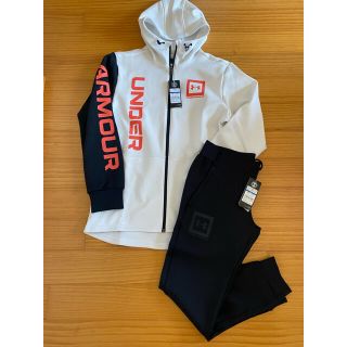 アンダーアーマー(UNDER ARMOUR)のUNDER ARMOURジャージ上下セットアップXL UAニットアンダーアーマー(その他)