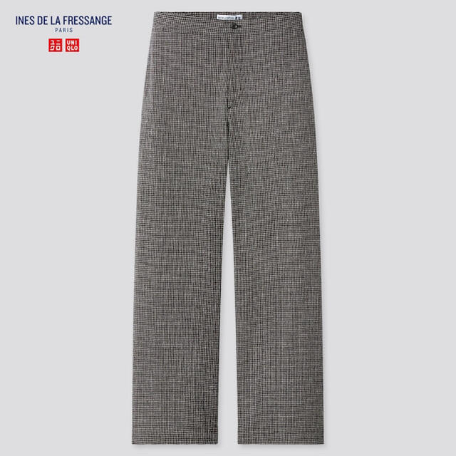 UNIQLO(ユニクロ)のイネス＆チェックパンツセット レディースのレディース その他(セット/コーデ)の商品写真