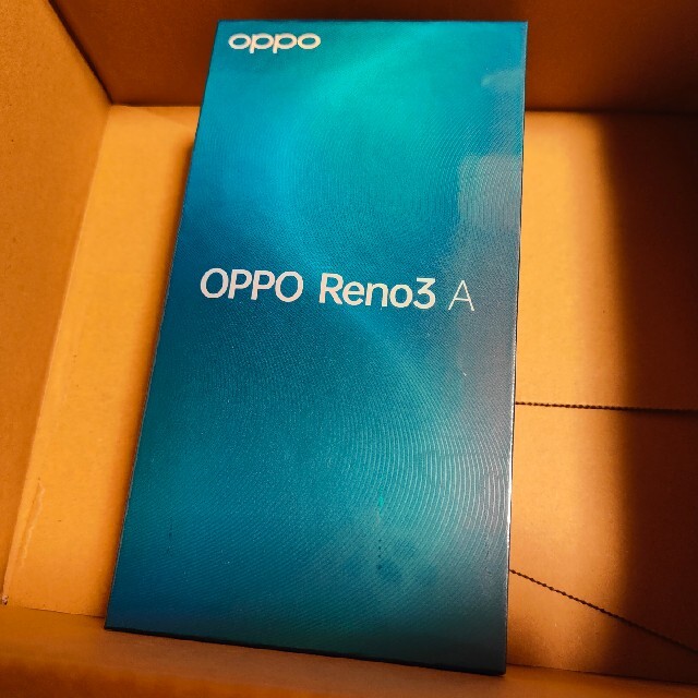 OPPO Reno3 A ホワイト Ymobile版 新品未使用スマートフォン/携帯電話