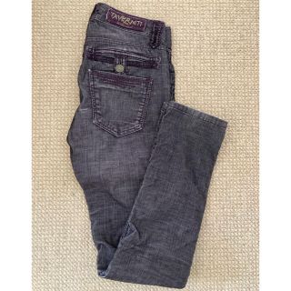 タヴァニティソージーンズ(TAVERNITI SO JEANS)のtavernitiタヴァニティ　ジーンズ　紫色　24インチ(デニム/ジーンズ)