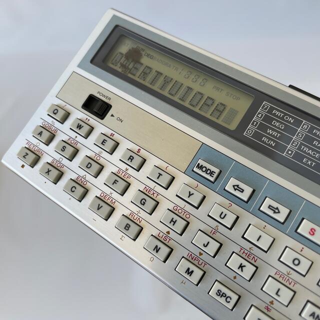 【CASIO PB-100】カシオ ポケットコンピュータ ビンテージ ポケコン