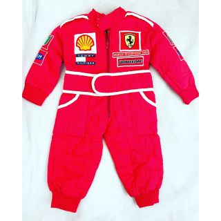 フェラーリ(Ferrari)のF1 フェラーリ　レーシングスーツ　ベビー(カバーオール)