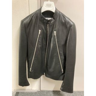 マルタンマルジェラ(Maison Martin Margiela)の国内品　Maison Margiela  5zip ライダース 44 マルジェラ(ライダースジャケット)