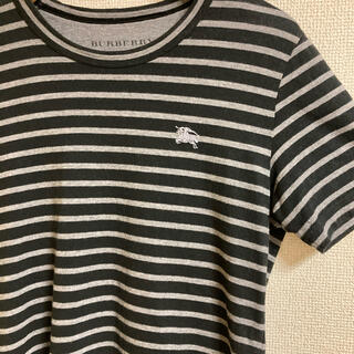 バーバリーブラックレーベル(BURBERRY BLACK LABEL)のBURBERRY BLACK LABEL 半袖カットソー/ボーダー柄Tシャツ(Tシャツ/カットソー(半袖/袖なし))