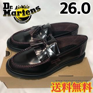 ドクターマーチン(Dr.Martens)の【新品】ドクターマーチン タッセル ローファー チェリーレッド 26.0(ドレス/ビジネス)