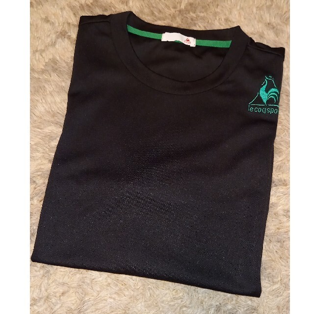 le coq sportif(ルコックスポルティフ)のle coq sportif　 半袖Tシャツ　短パン　セット　ブラック チケットのスポーツ(ランニング/ジョギング)の商品写真