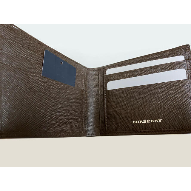 BURBERRY(バーバリー)の新品未使用 BURBERRY 二つ折り財布 メンズのファッション小物(折り財布)の商品写真