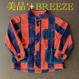 ブリーズ(BREEZE)の限定SALE❣️美品✨BREEZE チェックシャツ(ジャケット/上着)