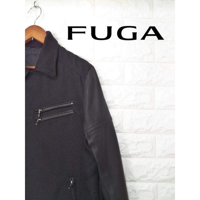 FUGA フーガ 山羊革 ライダースジャケット　SS1427