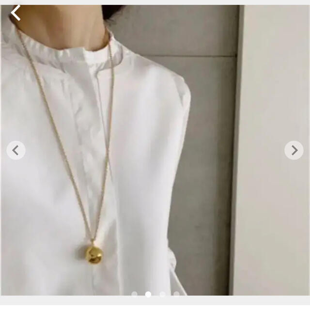 DEUXIEME CLASSE(ドゥーズィエムクラス)のチエコプラス   wonky ball necklace  レディースのアクセサリー(ネックレス)の商品写真