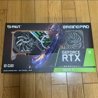 [新品未開封、保証付き] Palit GeForce RTX 3070 Ti (PCパーツ)