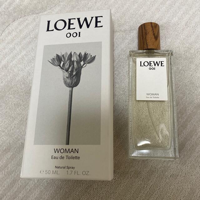 箱付きLOEWE 香水 001 ウーマン トワレ 50ml WOMAN | フリマアプリ ラクマ