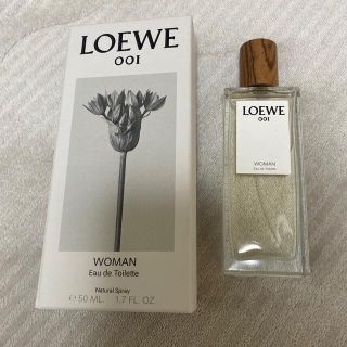 ロエベ(LOEWE)の箱付きLOEWE 香水 001 ウーマン トワレ 50ml  WOMAN (香水(女性用))