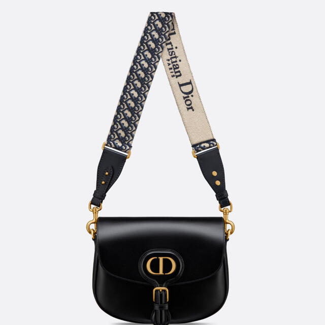 Christian Dior - DIOR BOBBY ラージ ブラック オブリーク Christian Dior - DIOR BOBBY ラージ ブラック オブリーク