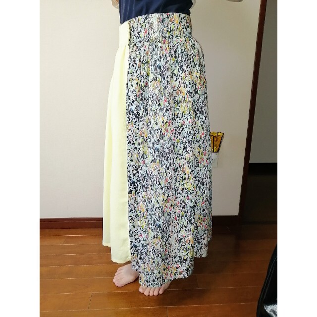 JUN OKAMOTO(ジュンオカモト)のJun Okamoto 切替えスカート（値下げ） レディースのスカート(ロングスカート)の商品写真