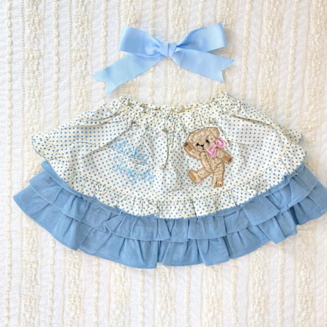 shirley temple シャーリーテンプル エプロン付きスカート