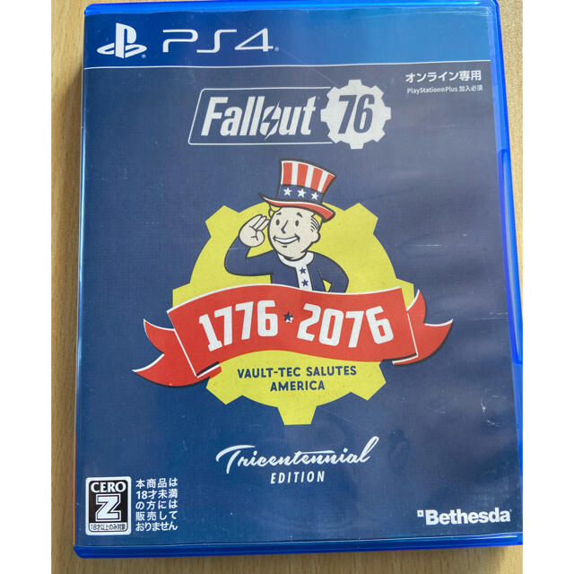 PlayStation4(プレイステーション4)のFallout 76 Tricentennial Edition PS4 エンタメ/ホビーのゲームソフト/ゲーム機本体(家庭用ゲームソフト)の商品写真