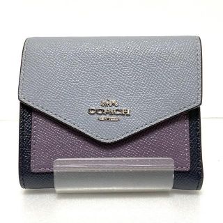 コーチ(COACH)のCOACH(コーチ) 3つ折り財布 - レザー(財布)