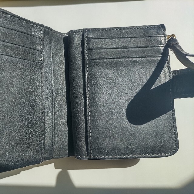 CINQ　サンク ２つ折り財布 ブラック レディースのファッション小物(財布)の商品写真