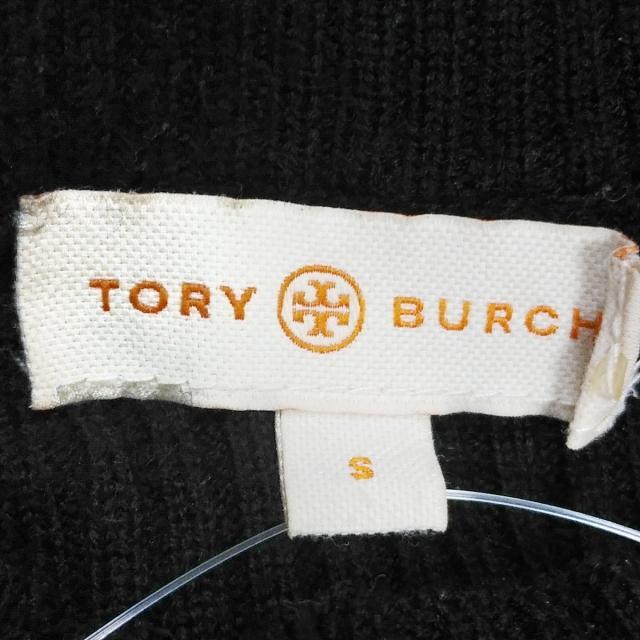 Tory Burch(トリーバーチ)のトリーバーチ 長袖セーター サイズS - 黒 レディースのトップス(ニット/セーター)の商品写真