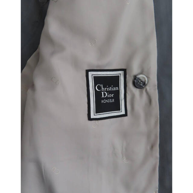 Dior クリスチャンディオール　ダブルスーツ　セットアップ　ブルー　グレー