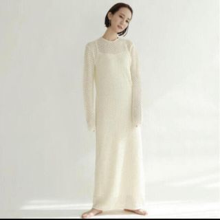 トゥデイフル(TODAYFUL)の新品タグ付lourenローレンvintagelaceknitdress(ロングワンピース/マキシワンピース)