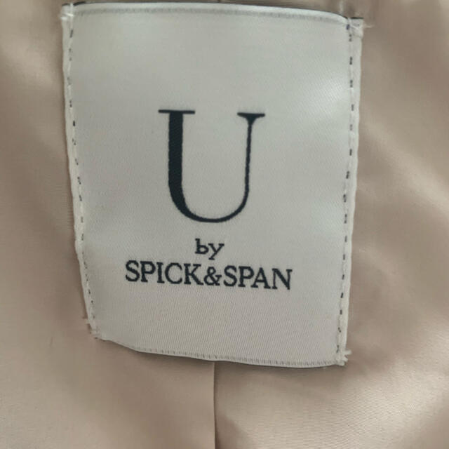 Spick & Span(スピックアンドスパン)のU by spick and span ジャケット美品 レディースのジャケット/アウター(テーラードジャケット)の商品写真