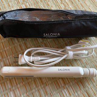 サロン(SALON)のSALONIAミニストレートヘアアイロン　moku様専用(ヘアアイロン)