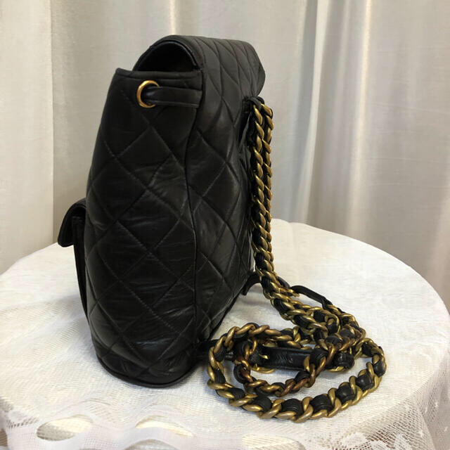 CHANEL(シャネル)のCHANEL シャネル マトラッセ  チェーン リュック ギャランティカード有 レディースのバッグ(リュック/バックパック)の商品写真