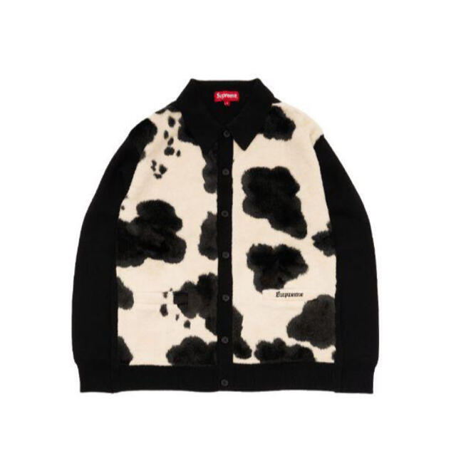 メンズL)Supreme Cow Print Cardiganカウプリントカーディガン