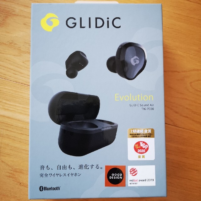 ワイヤレスイヤホン　GLIDiC Sound Air TW-7000