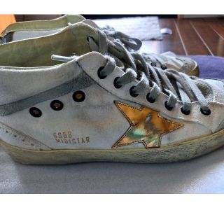 ゴールデングース(GOLDEN GOOSE)のmi様　ゴールデングース　ミッドカットスニーカー　40(スニーカー)