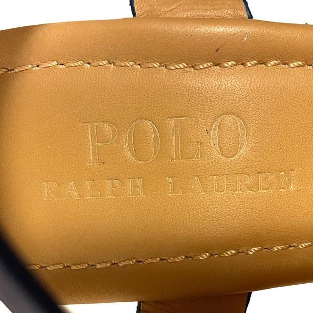 POLO RALPH LAUREN(ポロラルフローレン)のポロラルフローレン サンダル 38 1/2美品  レディースの靴/シューズ(サンダル)の商品写真