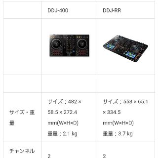 Pioneer - 生産完了機種 DDJ-400買うより中古のDDJ-RR 高音質！の