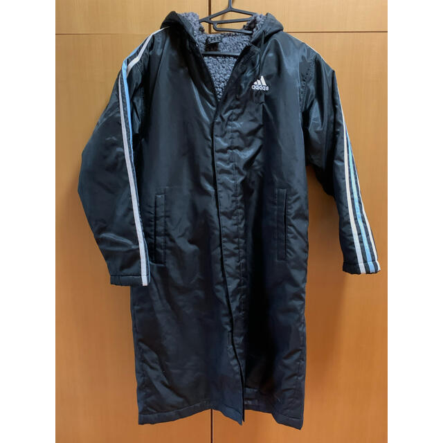 adidas(アディダス)のadidas ベンチコート キッズ/ベビー/マタニティのキッズ服男の子用(90cm~)(コート)の商品写真