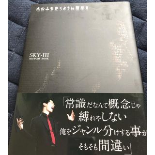 SKY-HI  水の上を歩くように簡単さ SKY-HI HISTORY BOOK(アート/エンタメ)