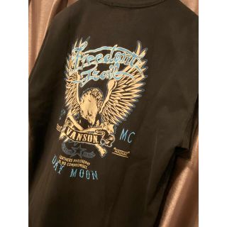 バンソン(VANSON)のVANSON 半袖Tシャツ　イーグル　BLACK(Tシャツ/カットソー(半袖/袖なし))