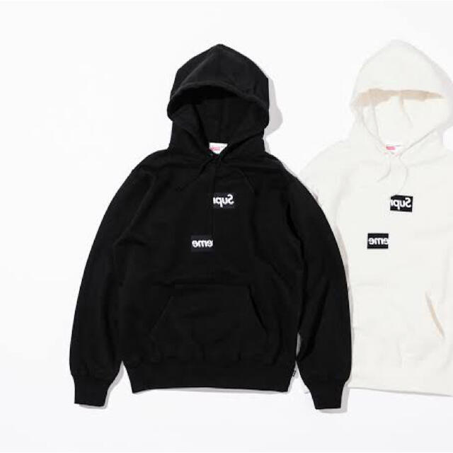 Supreme(シュプリーム)のsupreme comme des garcons Box logoパーカー メンズのトップス(パーカー)の商品写真